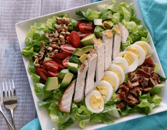 high protein weight loss salad